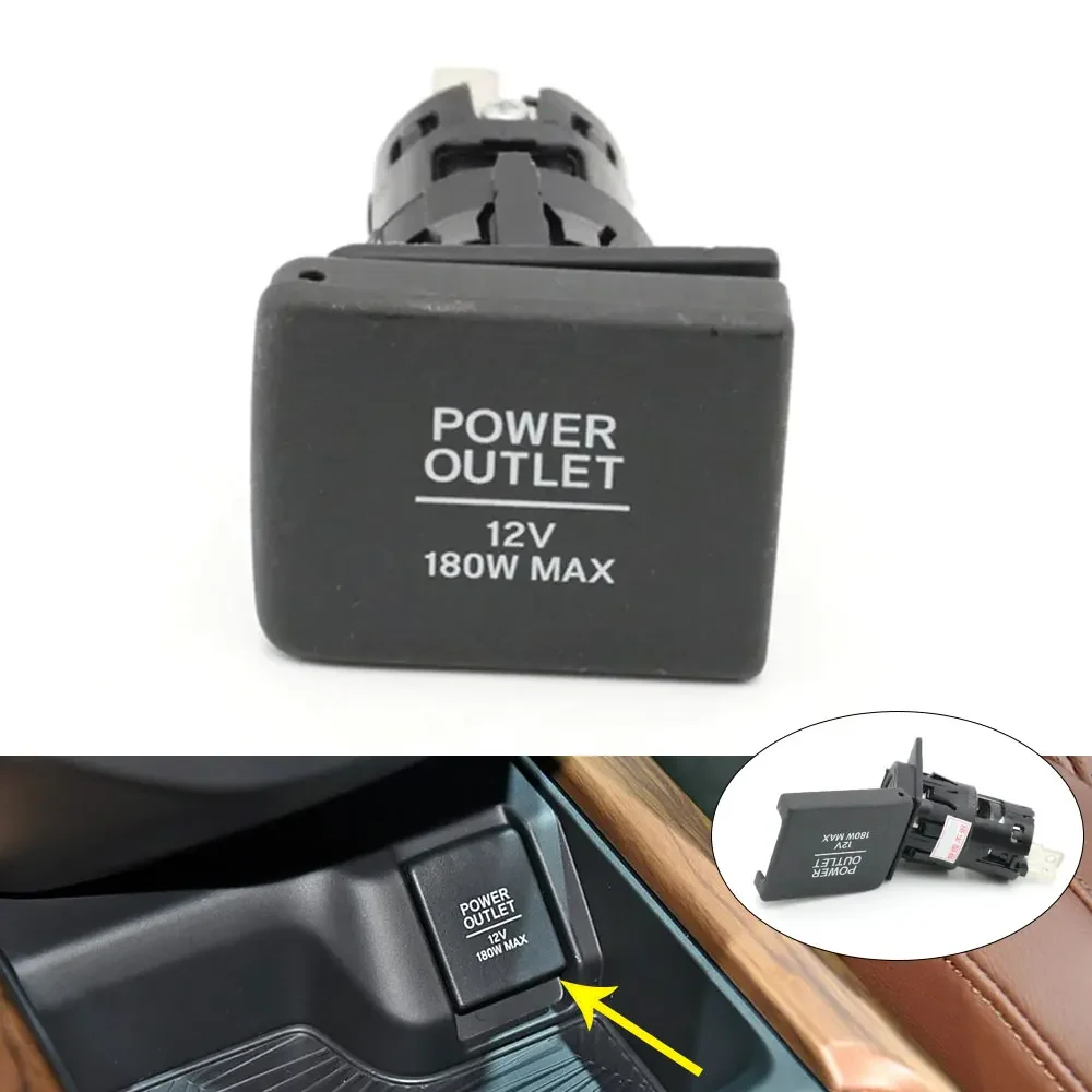 Car Inner Cigarette Lighter Power Socket Outlet Base Holder Plug For Honda CRV Civic Accord Crider XRV