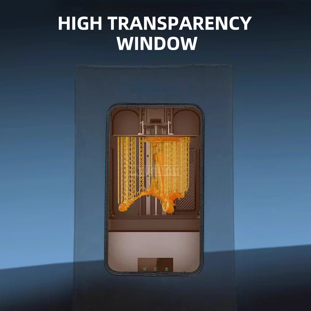 Air Purification, Dustproof, Noise Reduction, Filtration & Exhaust – UV Curing 3D Printer Enclosure