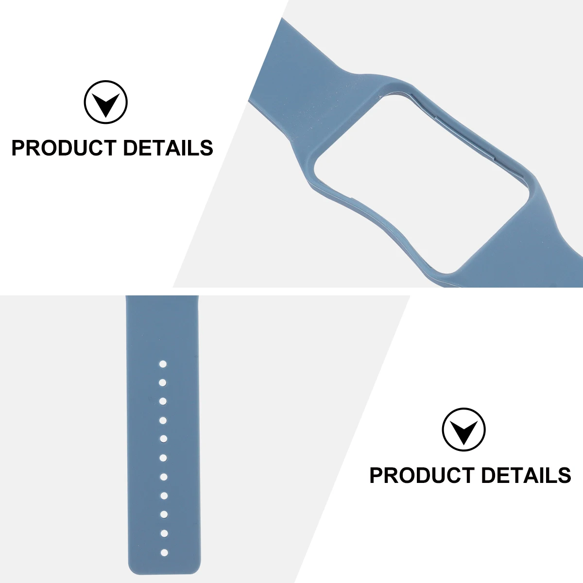 

Smart Watch Band Durable Plastic Quick Release Strap For Men Women Compatible With Fitness Replacement Accessory