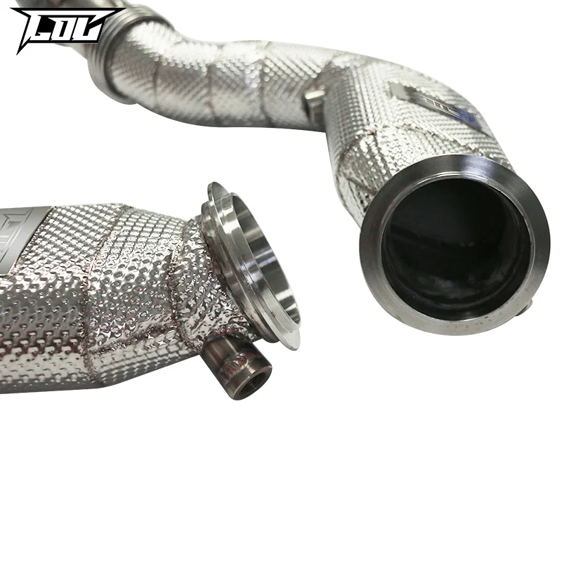 Boska النازل لسيارات BMW M2 المنافسة M2C M3 M4 F80 F82 F83 3.0 2013- نظام عادم النازل عالي التدفق #4