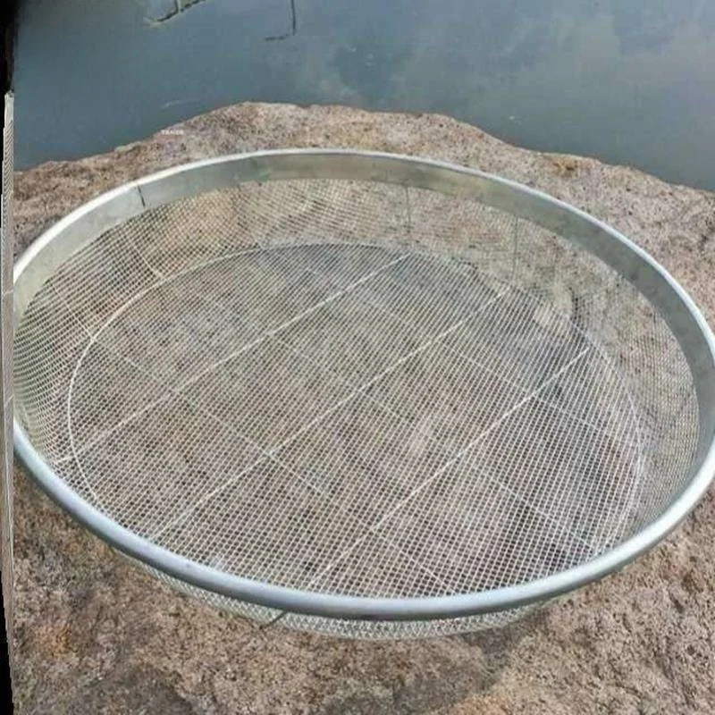 

Двухъярусная сетчатая корзина из нержавеющей стали для хранения сухих продуктов, мяса, овощей и белья