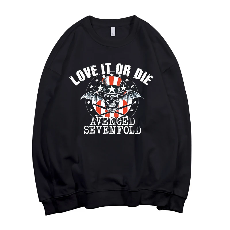 Avenged Sevenfold Sweatshirts Pullovers Men/women Hip Hop Rock Band Hoodies Harajuku Streetwear Hoody Tops