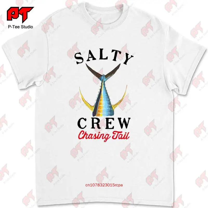 Salty Crew Men Running T Shirt Tailed Banana Yellow Medium New L56O