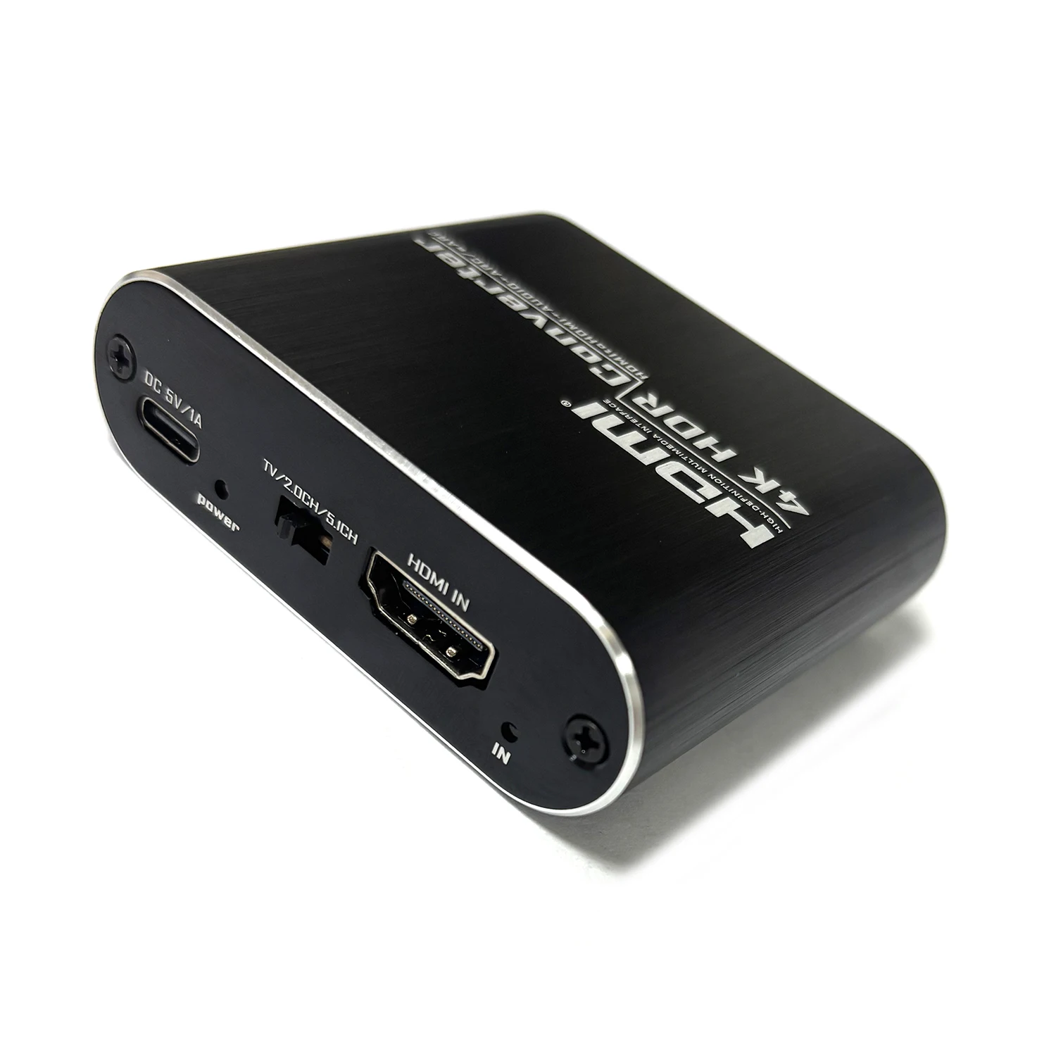 4K 5.1CH HDR HDMI EARC ARC Audio Extractor HDMI To Optical Toslink SPDIF 3.5mm AUX Audio Converter for PS5 Xbox TV Speaker