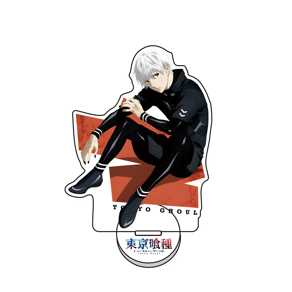 Anime Tokyo Ghoul Acrylic Stand Model Plate Fans Keychain Bag Gift Figure Display Fashion Cosplay Ornaments Decoration gifts