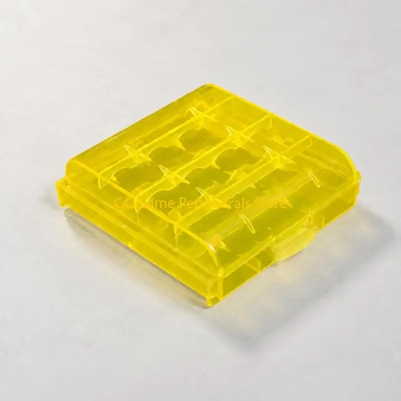 U55B Five Battery Storage Case with Divided ABS Interiors, Hinged Covers, and Closures for 2A and 3A Batteries Box