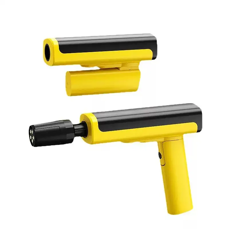 Portable Cordless Folding Car Washer Rechargeable Lithium Battery High Pressure Water Gun Powerful Booster Cleaner for Home