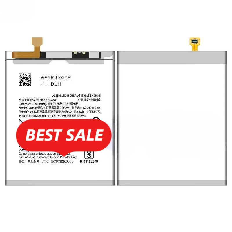 0 Cycle EB-BA102ABY Battery for Samsung Galaxy A20e SM-A202F SM-A202K Phone Replacement Lithium Polymer Bateria with Tools