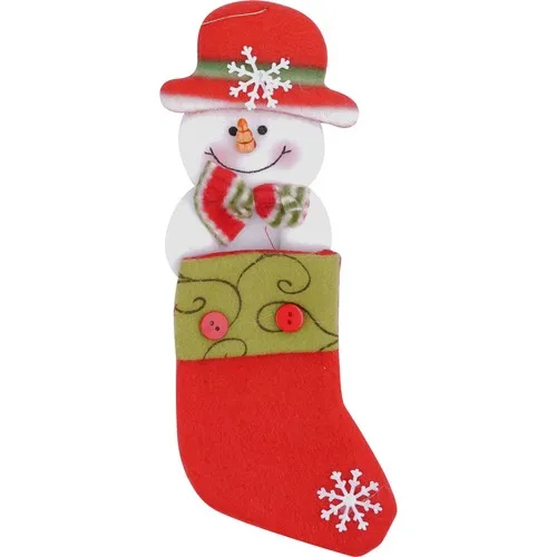 Partijet Christmas Cute Teddy Bear Decor Socks