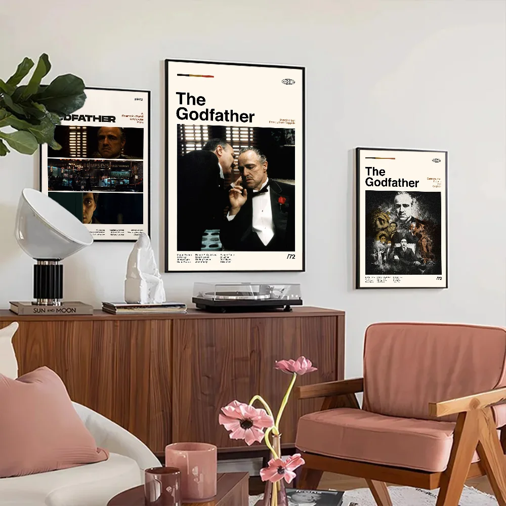 Classic Movie Goodfellas Gangsters Godfather Poster Good Quality Prints and Posters HD Quality Poster Wall Art Painting Study