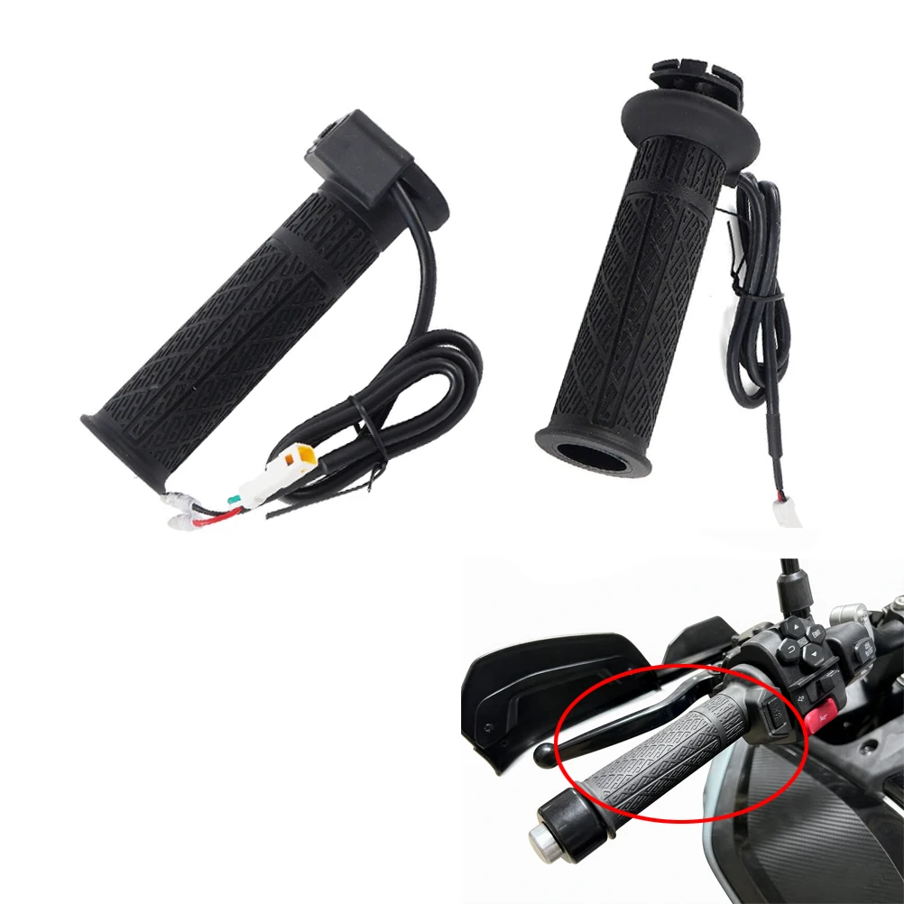 For CFMOTO 450MT CF450MT Motorcycle Heated Grips Handlebar Throttle Grip Original Modification Parts Winter Warm Accessories