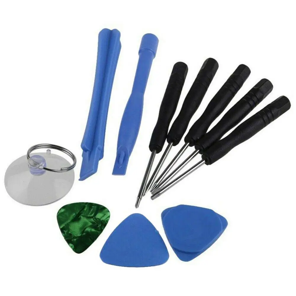Phone 11Pcs Mobile Opening Pry Tools Kit Screwdriver Set for i6 5 5S SE