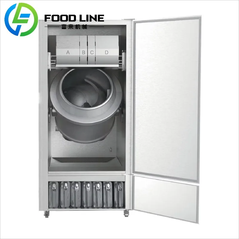 Restaurant Cooking Smart Robot Chef Automatic Cleaning Cooker Machine Electrical Pot Cooking Robot Wok