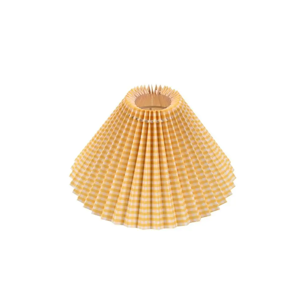 

Home Decoration Modern Pleated Lampshade Minimalist Washable Chandelier Cover DIY Retro Light Cover Pendant