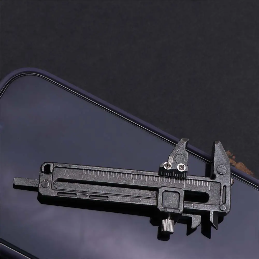 High Accuracy Mini Vernier Caliper Multi-functional Portable Design Portable Depth Ruler Bottle Opener with Hanging Hole
