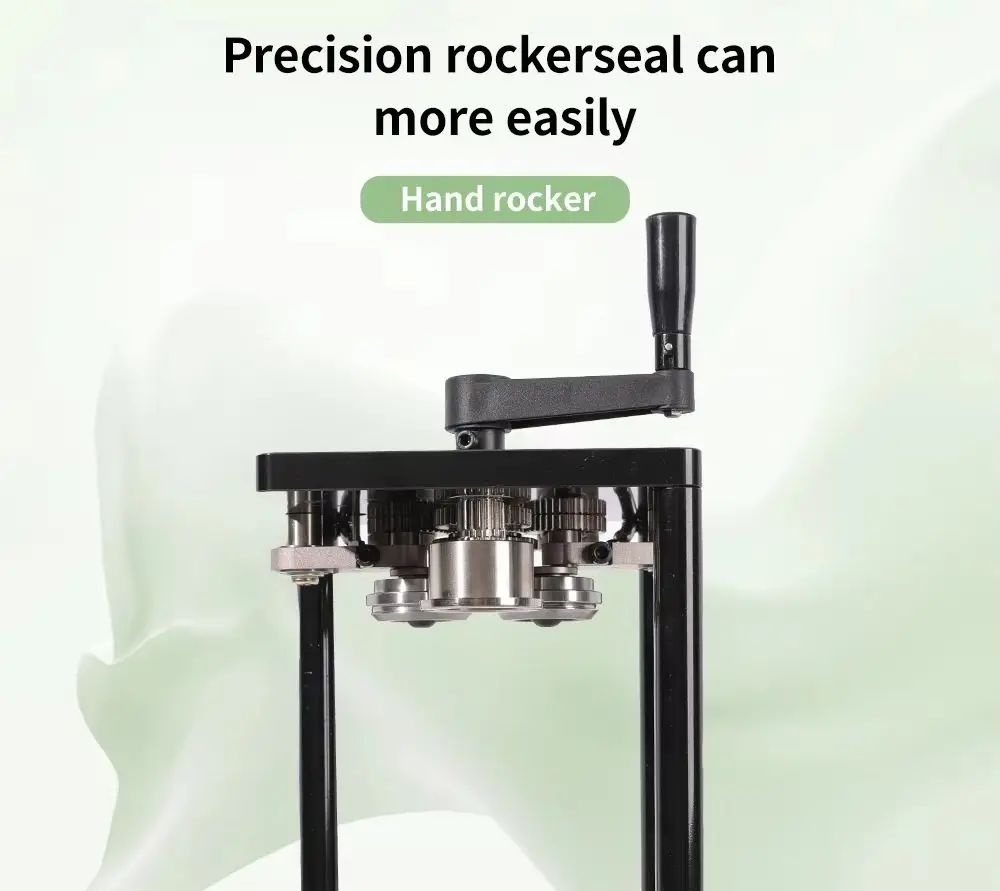 

TULX Hot Selling Desktop Screw Rotary Sealing Machine Pure Manual Commercial Bubble Tea Plastic Can Aluminum Can Sealing Machine