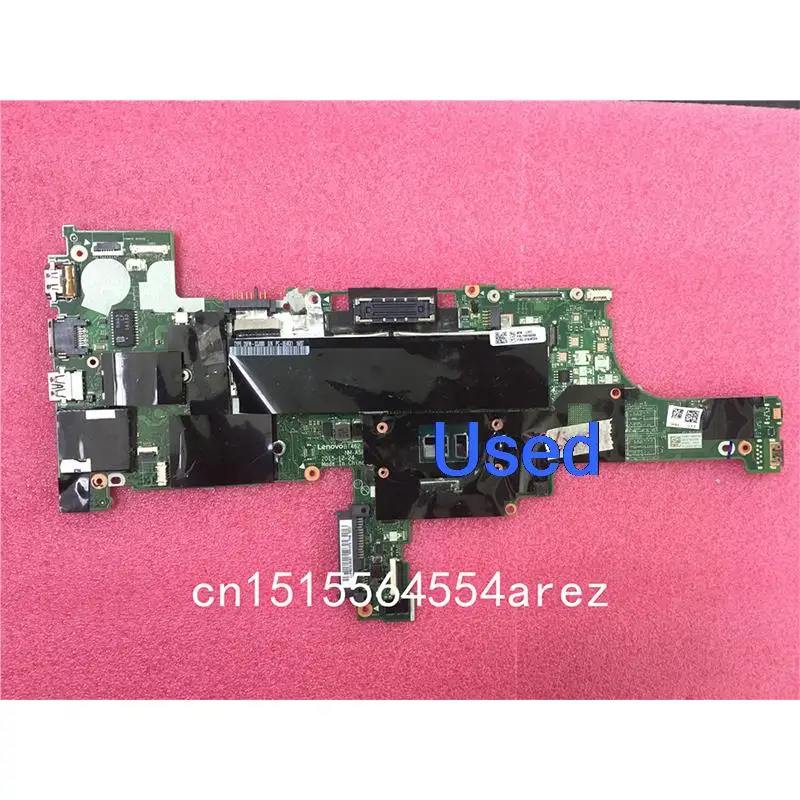 Used Mainboard For Lenovo ThinkPad T460 Motherboard I5 i5-6200U UMA NM-A581 01AW324