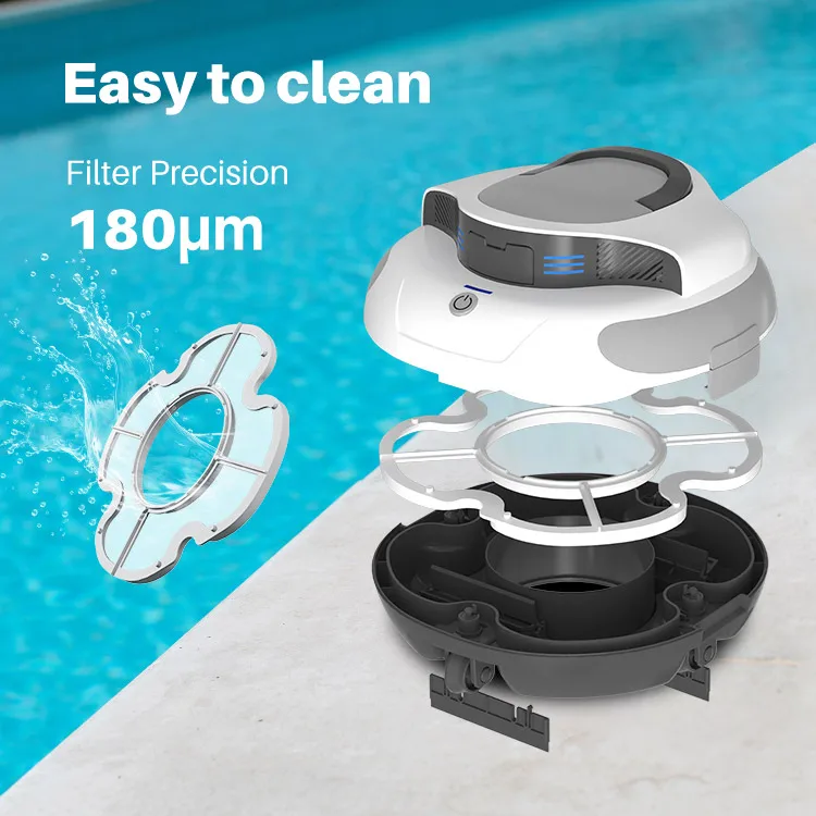 Wholesale Wireless Pool Robot Automatic Pool Cleaner Robot Pool Vacuum Cleaner