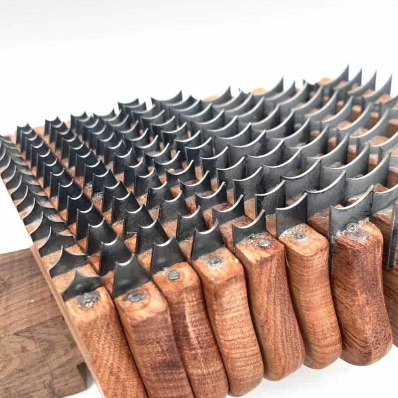 U-mouth centipede planer, round stick planer, yang line planer notch, mahogany furniture line trimming