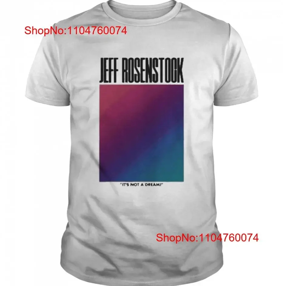 Jeff Rosenstock It's Not A Dream Song Cover T-shirt cadeau pour les fans vintage Lavé Polyvalent Respirant Vêtements légèrement de créateurs