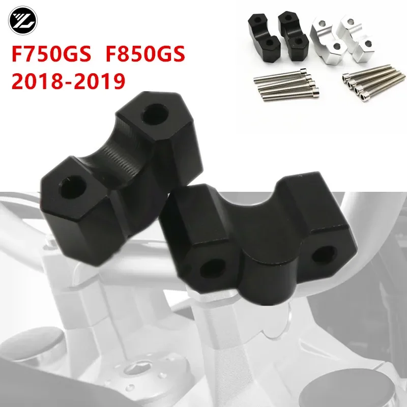 

Back Move Extend Handle bar Mount Adapter For BMW F750GS F 750 GS 2018-2024 Motorcycle Handlebar Riser Height Up 23MM