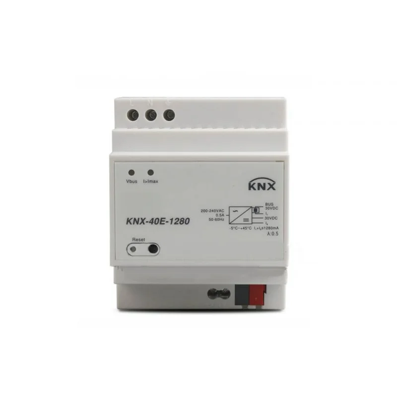 Good Quality KNX-40E-1280D 30V AC/1280 MA With Diagnostic Function Single Output Enclosed Mean Well Power Supply