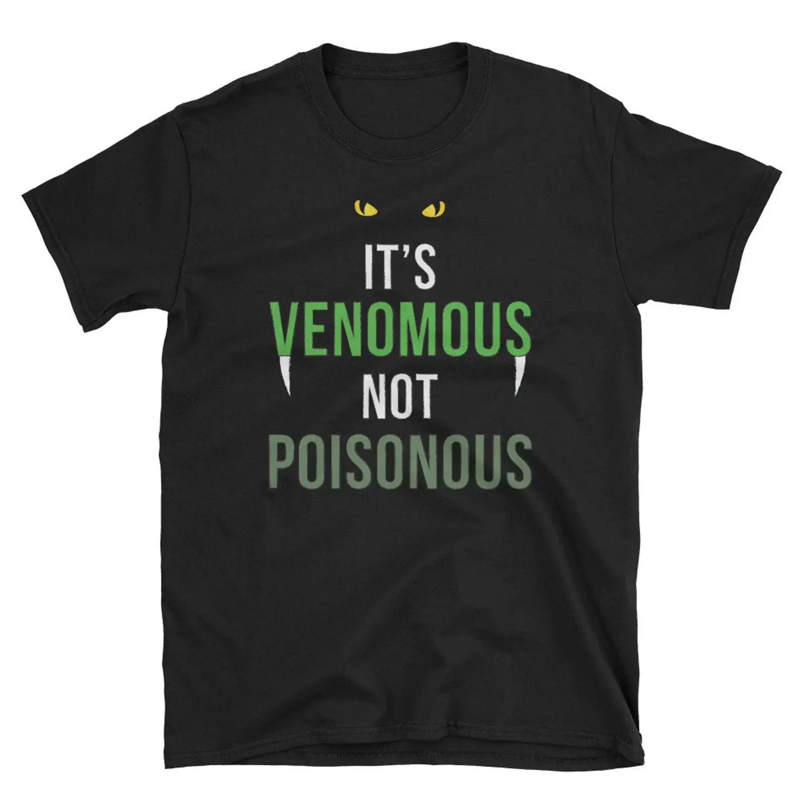 It's Venomous Not Poisonous Funny Snake T Shirt Reptile Lover Animal for Fans vintage Washed streetwear designer clothes