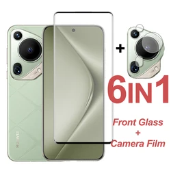 Protective Glass For Huawei Pura 70 Ultra Screen Protector Full Cover Tempered Glass Camera Lens Film On Huawei Pura 70 Pro Plus