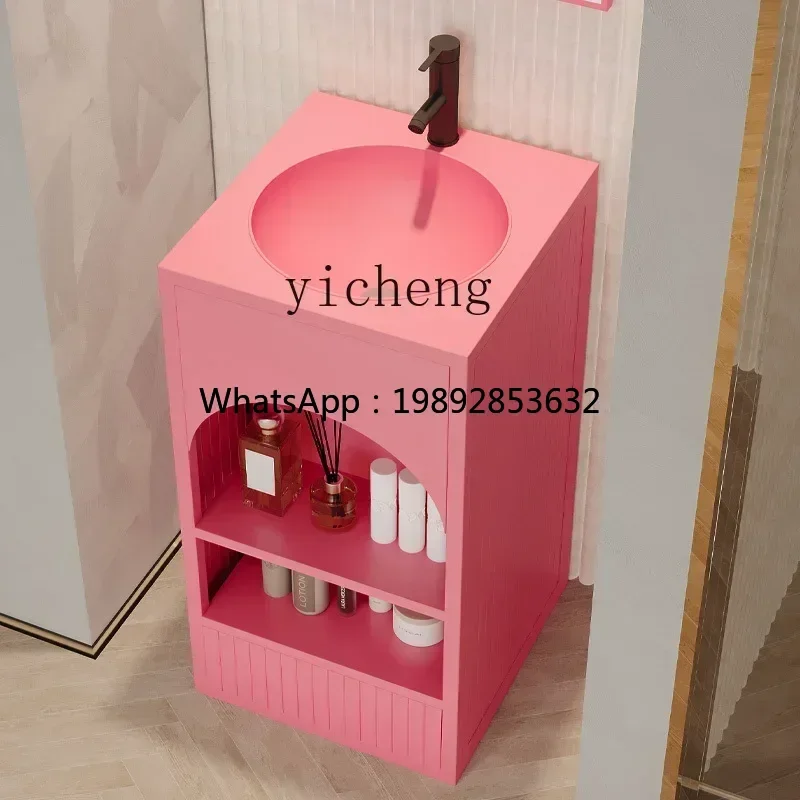 

G1 . Industrial wind sink Small stainless steel retro washing cabinet Integrated washing table