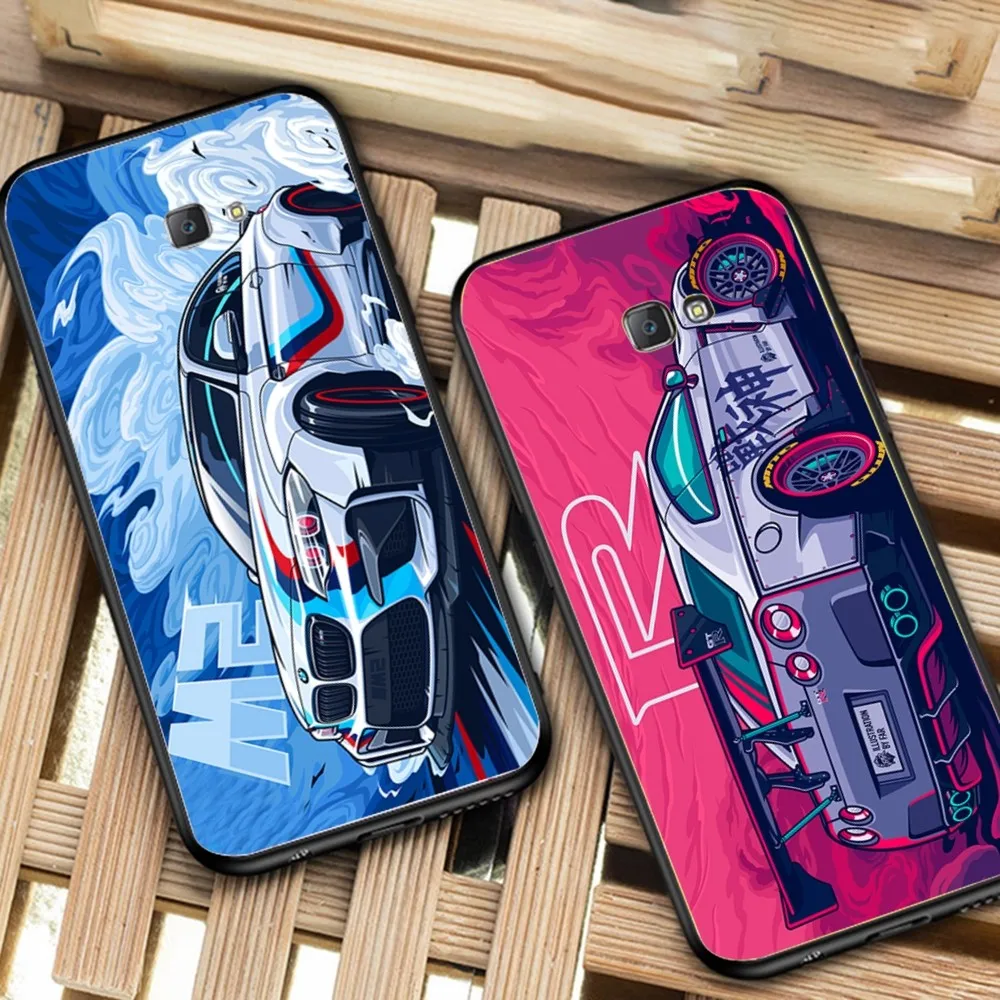 

JDM Tokyo Drift Sports Car Male Men For Samsung J 7 plus 7core J7 neo J6 plus prime J6 J4 J5 Mobile Cover