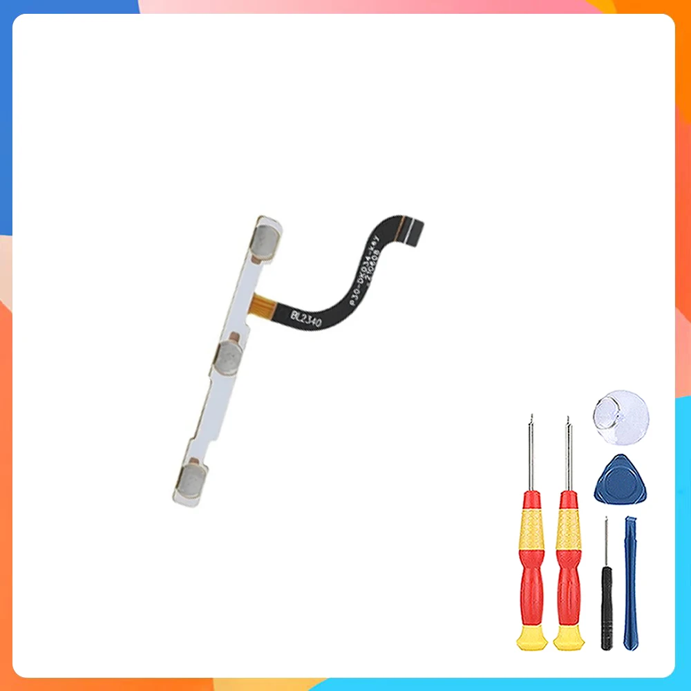 New Power On/Off + Volume FPC Key Up/Down Button For Blackview Tab 6 Tab 12 Pro Tab 15 Tab 16 Tab 60 Tab 80