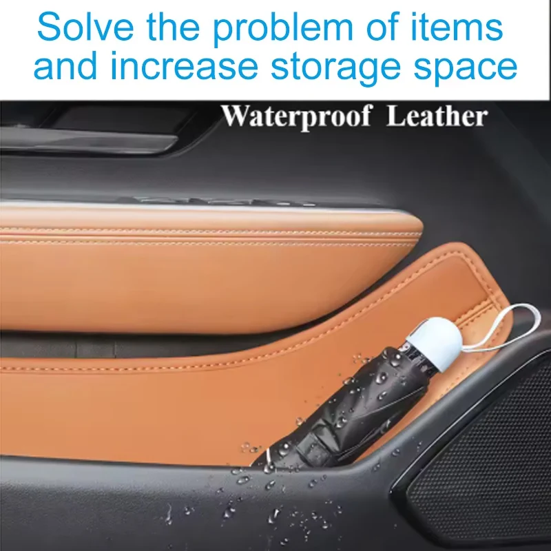 صندوق تخزين باب السيارات لملحقات Leapmotor C10 2026 i C10 2024 2025 فتحة باب السيارات تخزين منظم الجيب دلو ترتيب #4