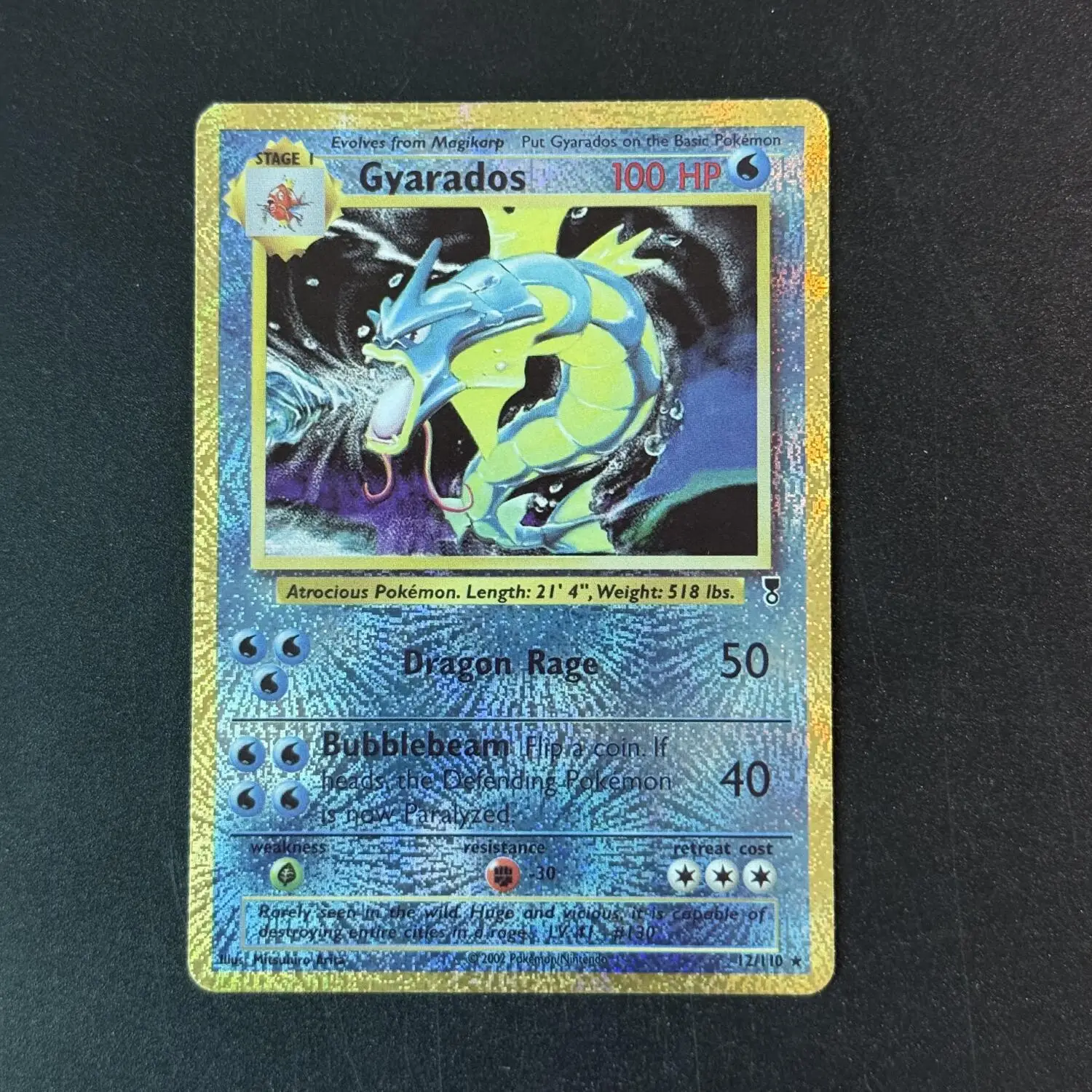 10 قطعة/المجموعة Diy بها بنفسك الذاتي Ptcg الجيل الأول Charizard جمع بطاقة اللون فلاش Ptcg Gyarados أنيمي بطاقات دمى هدايا