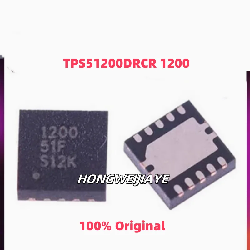 10PCS 100% New TPS51312DRCR S51312 TPS54428DRCR 54428 TPS51200DRCR 1200  SON-10 Brand New Original Chips ic