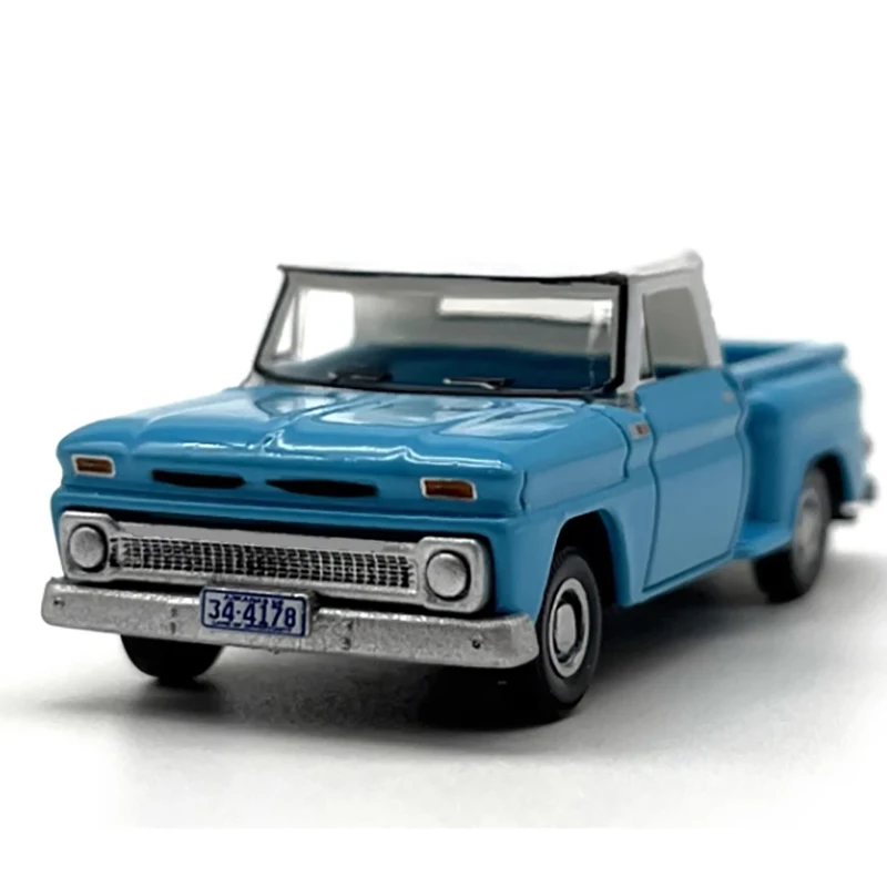 

Diecast 1:87 Scale OXFORD Stepside Pickup Truck Car Alloy Automobile Model Finished Product Simulation Toy Collection Gift