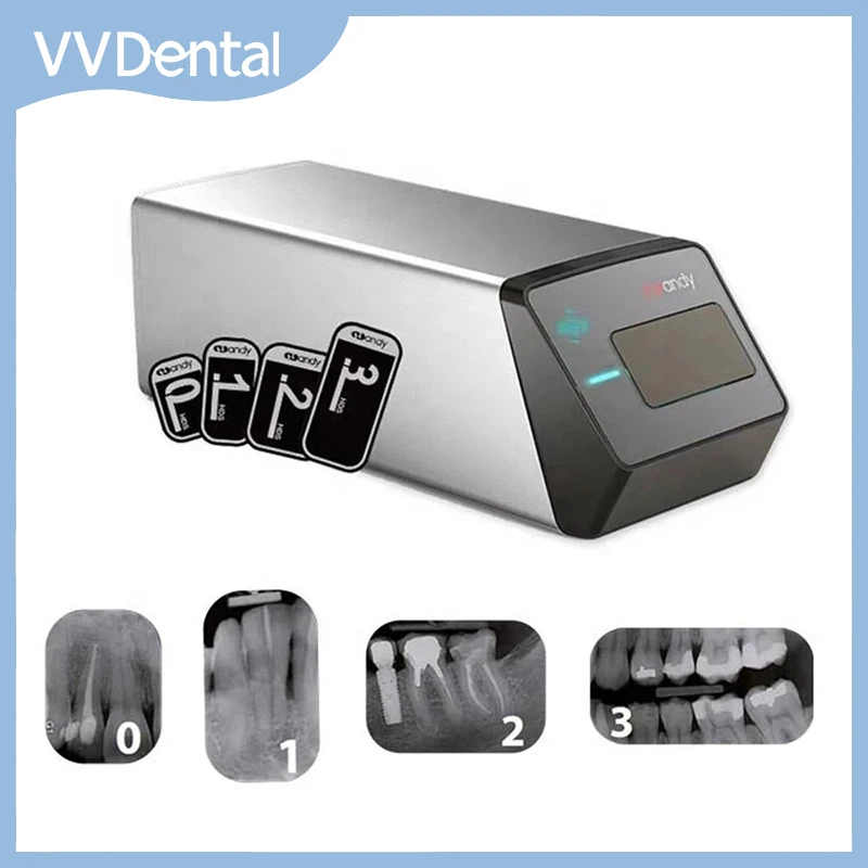 Escáner intraoral de rayos X VVDental, escáner de placa de fósforo de imagen Digital, práctico sistema de imagen Dental HDS-500