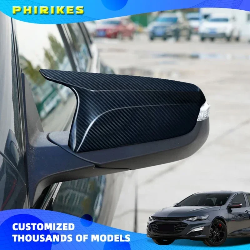 

Car Rearview Mirror Cover Cap Right Passenger Side Mirror Cap Cover For Chevrolet For Malibu 2016-2020 Car Exterior Accessories