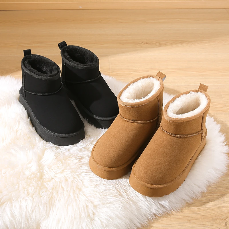 Snow Boot Fur Lined - Stivali da Neve con Piattaforma per