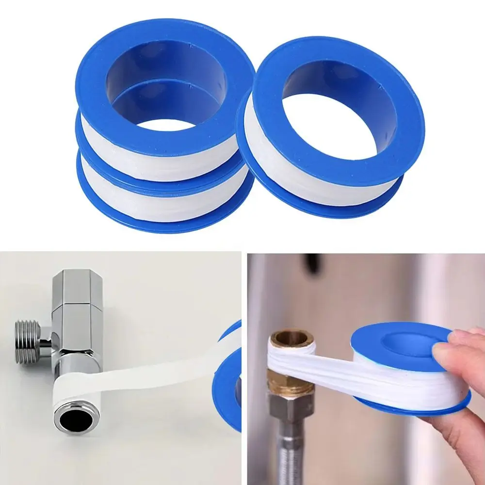 5/10 Uds. Adhesivos cintas de sellado de PTFE cintas de sellado sin aceite para tuberías de agua cinta impermeable para fugas esencial para el hogar