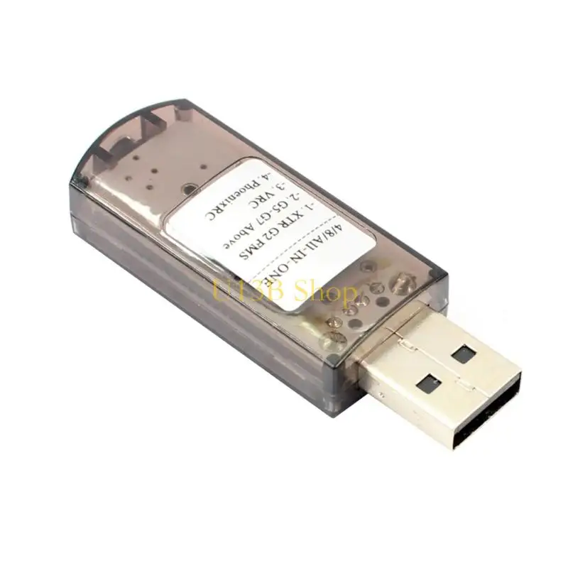 Simuladores USB industriais U13b 22 1 Controle vôo Simuladores vôo USB plástico simples Opere plástico para G7