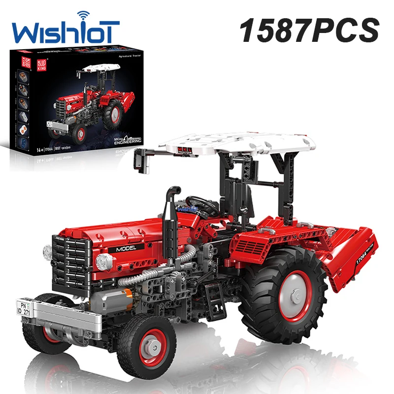 Is Farming Under Agriculture - Mould King 17064 1857pcs Agricultural Tractor