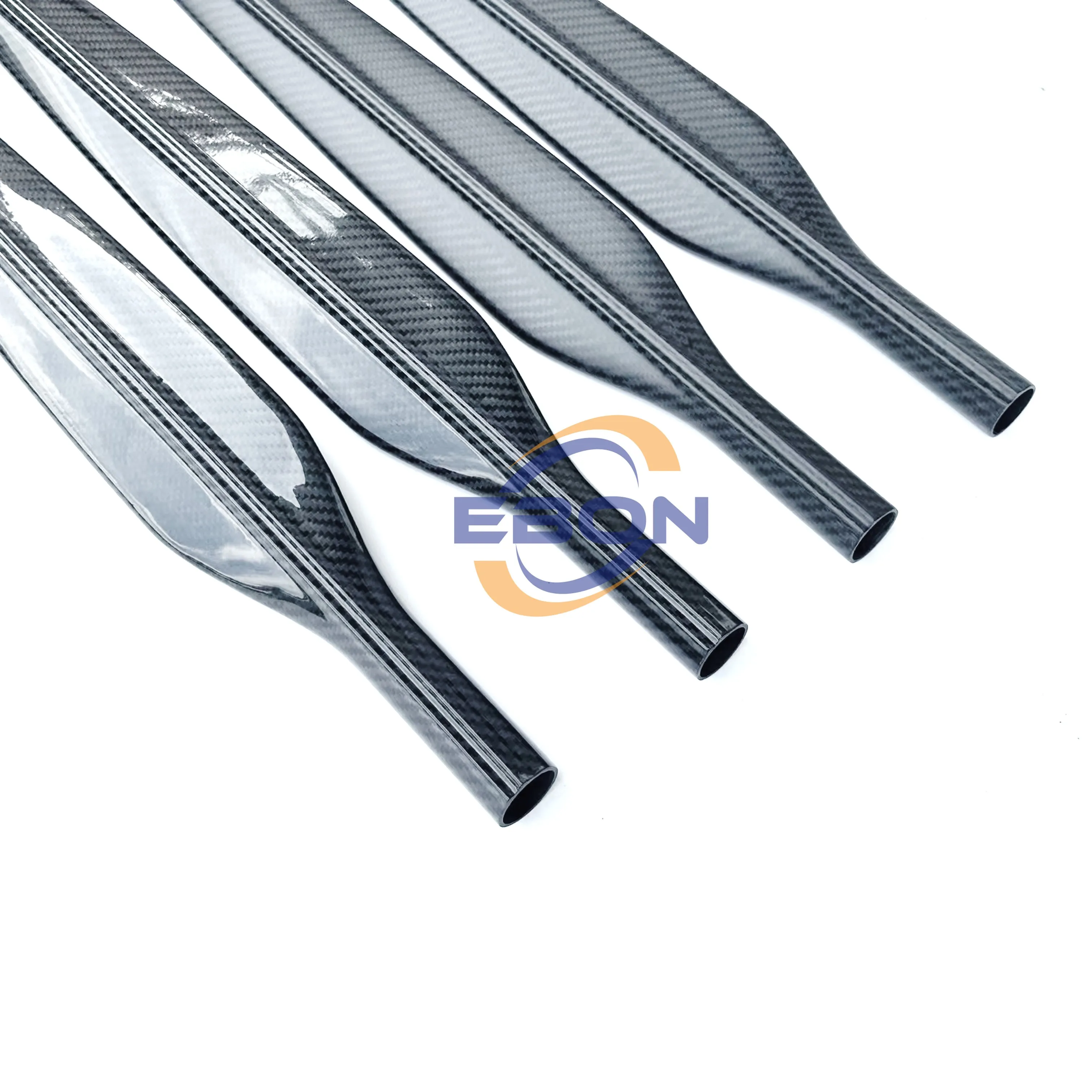 Ebon Koolstofvezel Inktvis Vorm Buis 26Mm X 30Mm 28Mm X 32Mm Koolstofvezel Speervissen Vat, Speergun Buis, Railguns Waterdicht