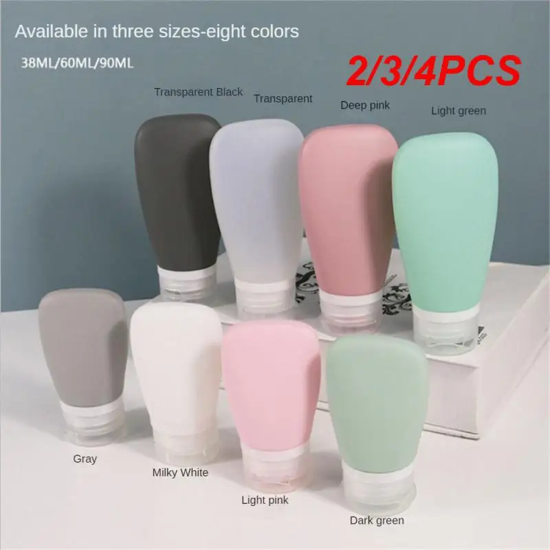 2/3/4PCS Split Bottle Recyclable Not Prone To Oblique Leakage Small And Lightweight Simplicity Travel Bottle Storage Bottle