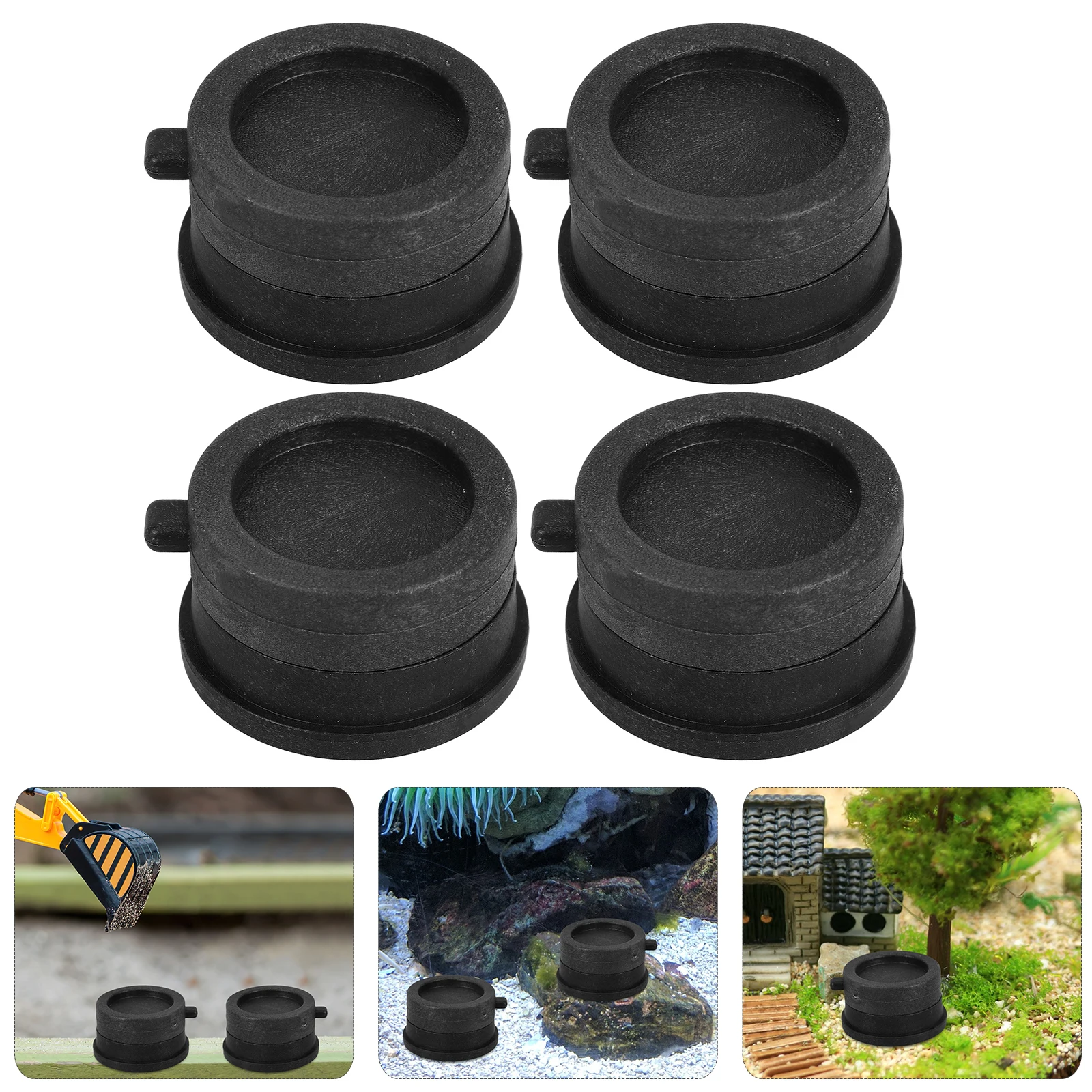 

Stone Mill Decorative Accessories Indoor Water Features Miniature Landscape for Crafts Fountain Desktop Decorations