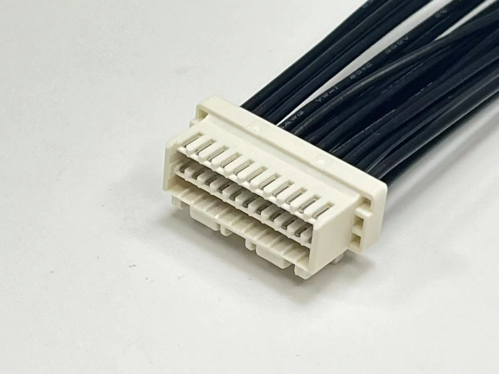 Chicote de fios clique MOLEX-Mate Mate, 5031492200, cabo OTS passo 1.50mm, 503149-2200, 22P, fora da prateleira