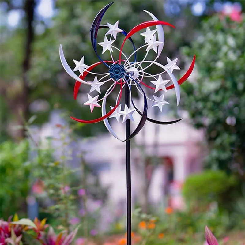 

A83I-Wind Spinners For Yard And Garden-Wind Sculptures & Spinners Garden Kinetic For Yard Garden Backyard Lawn Decorations