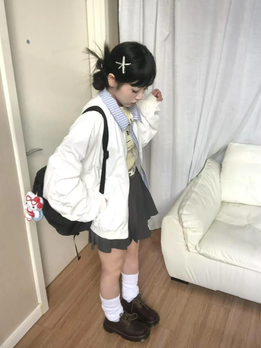 

Baseball Jackets Kpop Womens Summer Chic Hooded Boyfriend Fishbone Batwing Dryfit Hiking Mesh Lined Spring-Summer Outdoor Trendy