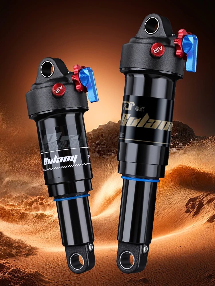 AliExpress BOLANY MTB Downhill Rear Shock Damping Air Shock 165/190mm Rebound Damping Adjustable Rear Suspension for Mountain Bike Racing