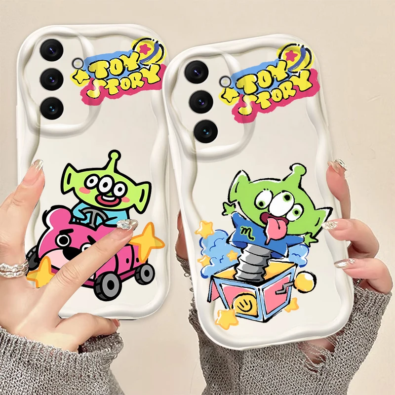 Toy Story Three-Eyed Cute For Samsung A55 A54 A53 A52 A35 A34 A33 A32 A25 A24 A23 A22 A21S A15 A13 A14 5G Wave Oil TPU