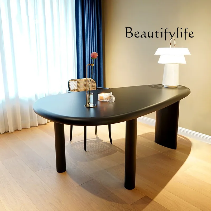 

Nordic Computer Desk Writing Desk Minimalist Solid Wood Creative Designer Desk